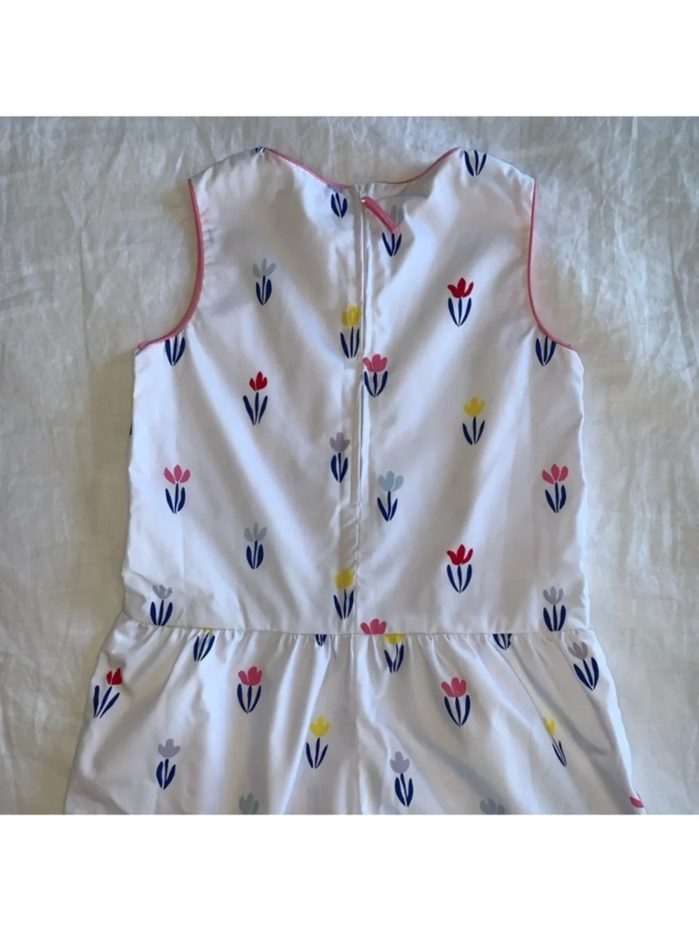TBBC Mae Ryan romper Travilah Tab Tulip print Sz 12 NWT